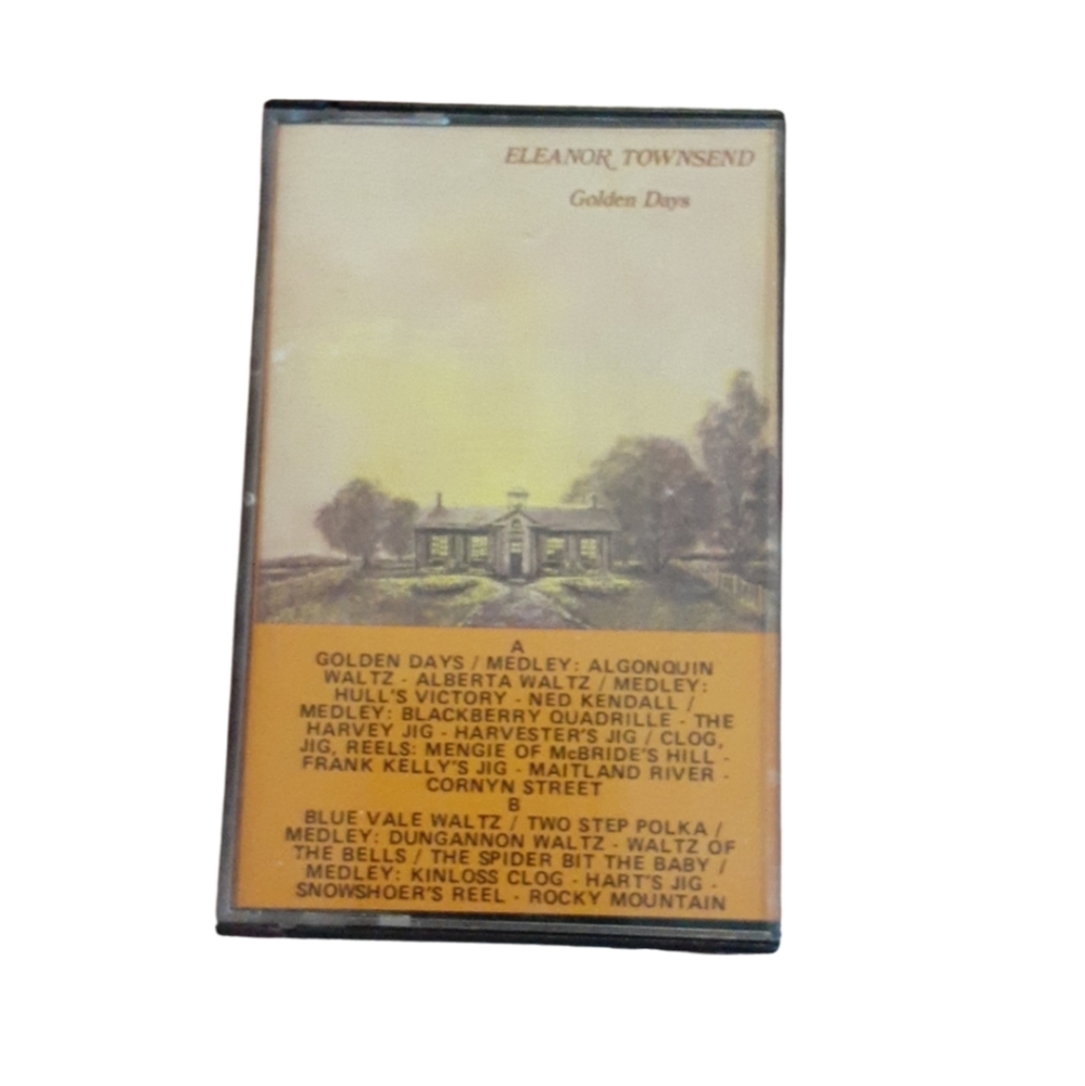 6/$15 Eleanor Townsend gold days cassette tape music